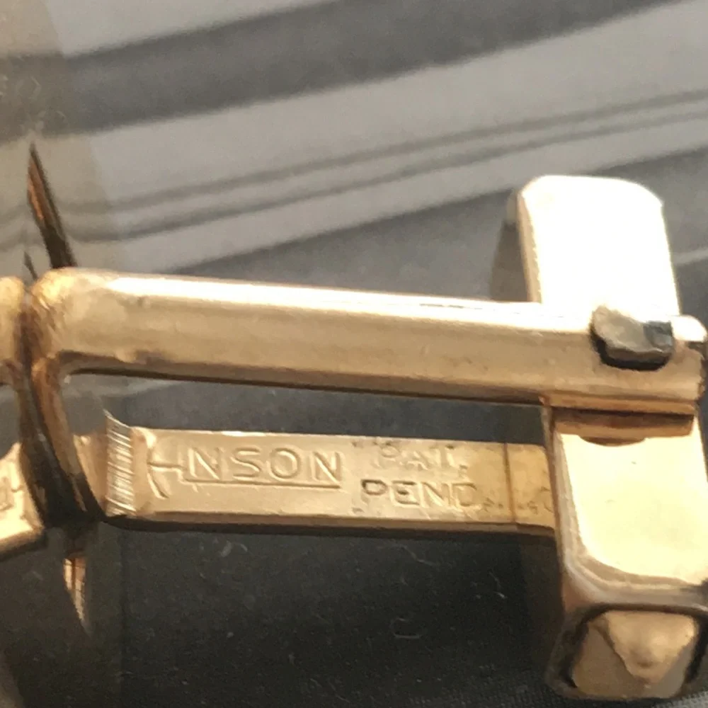 Vintage Anson 12 kt GF cufflinks cuff links